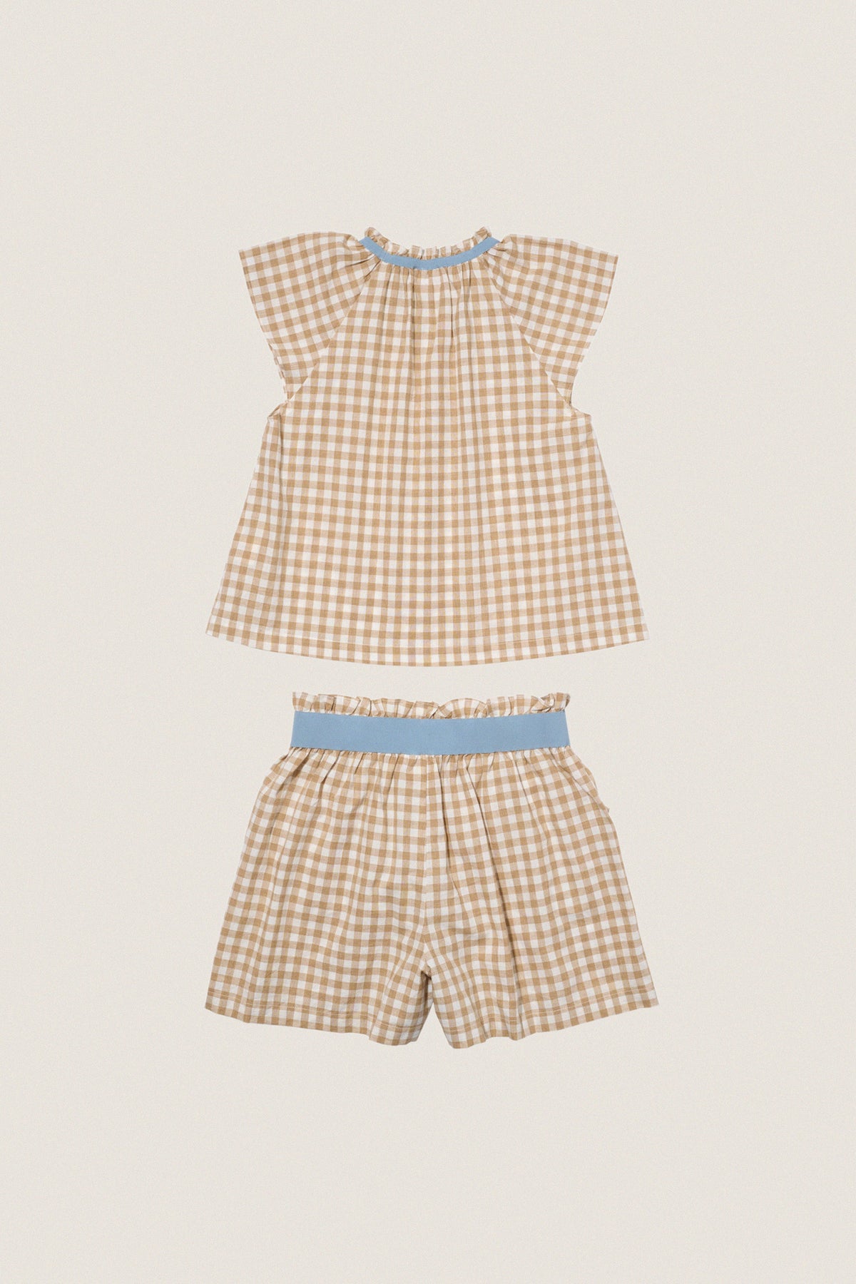 Camel Check Cecil Short Set