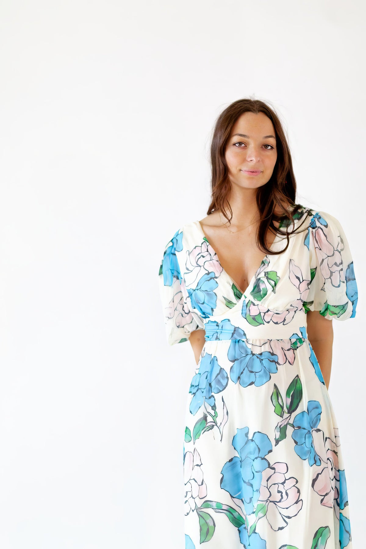 Troy Pastel Floral Dress