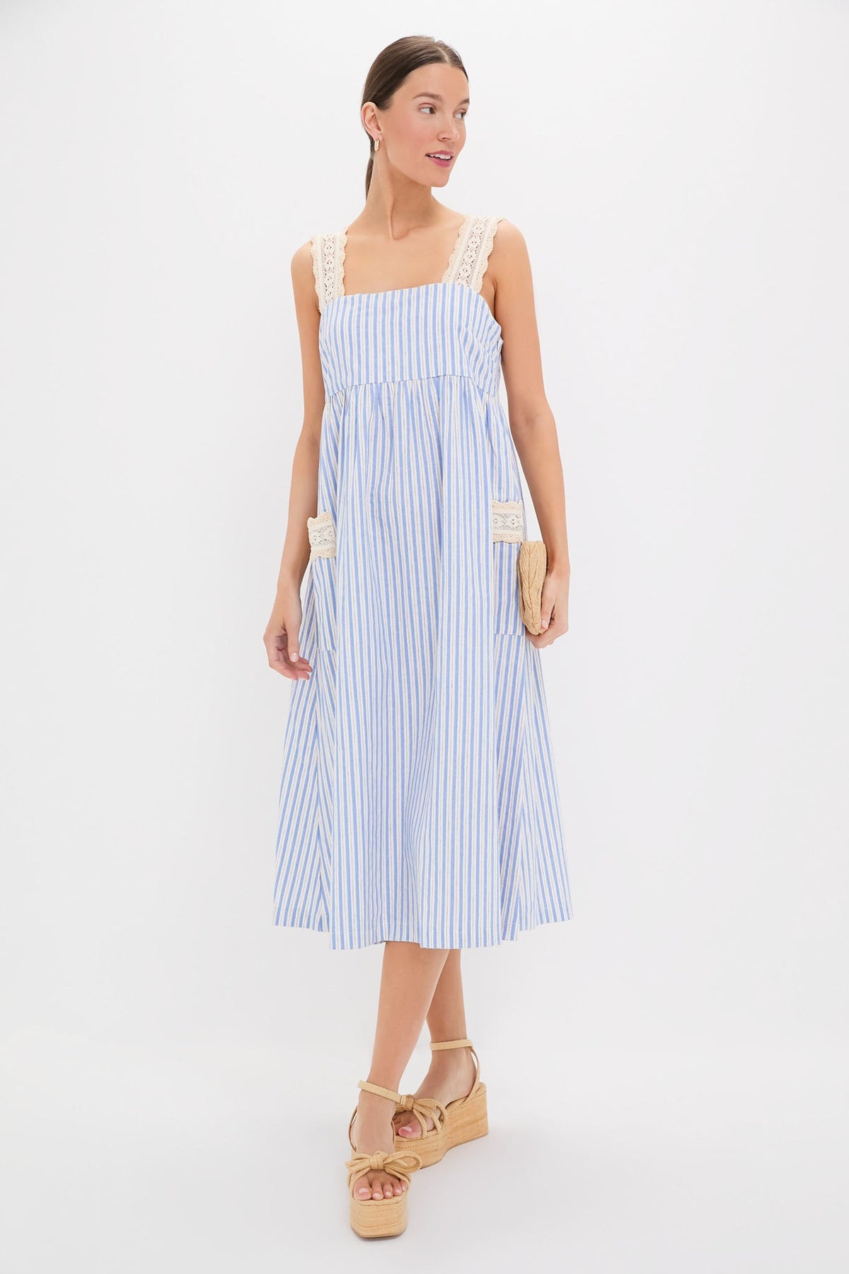 Blue Stripe Harbour Dress