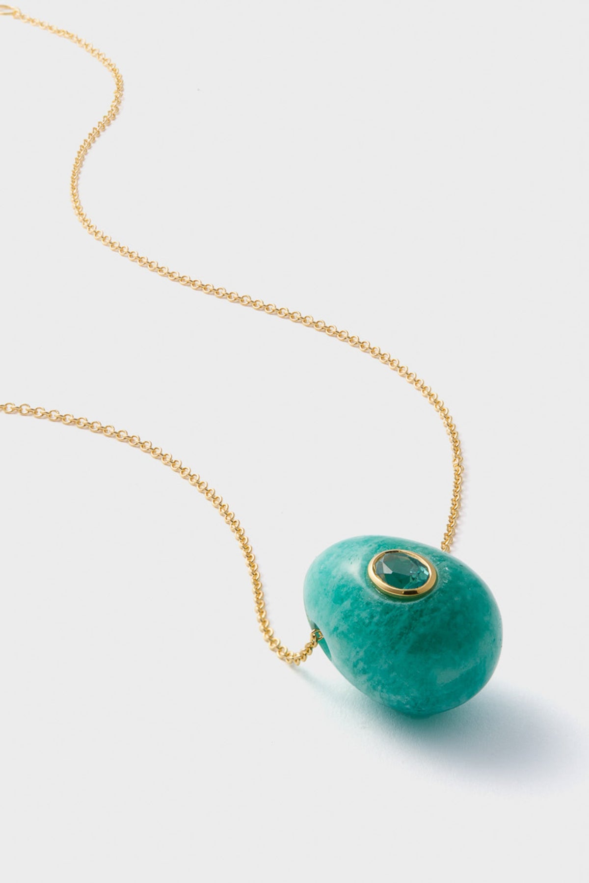 Brazilian Amazonite Constance Necklace