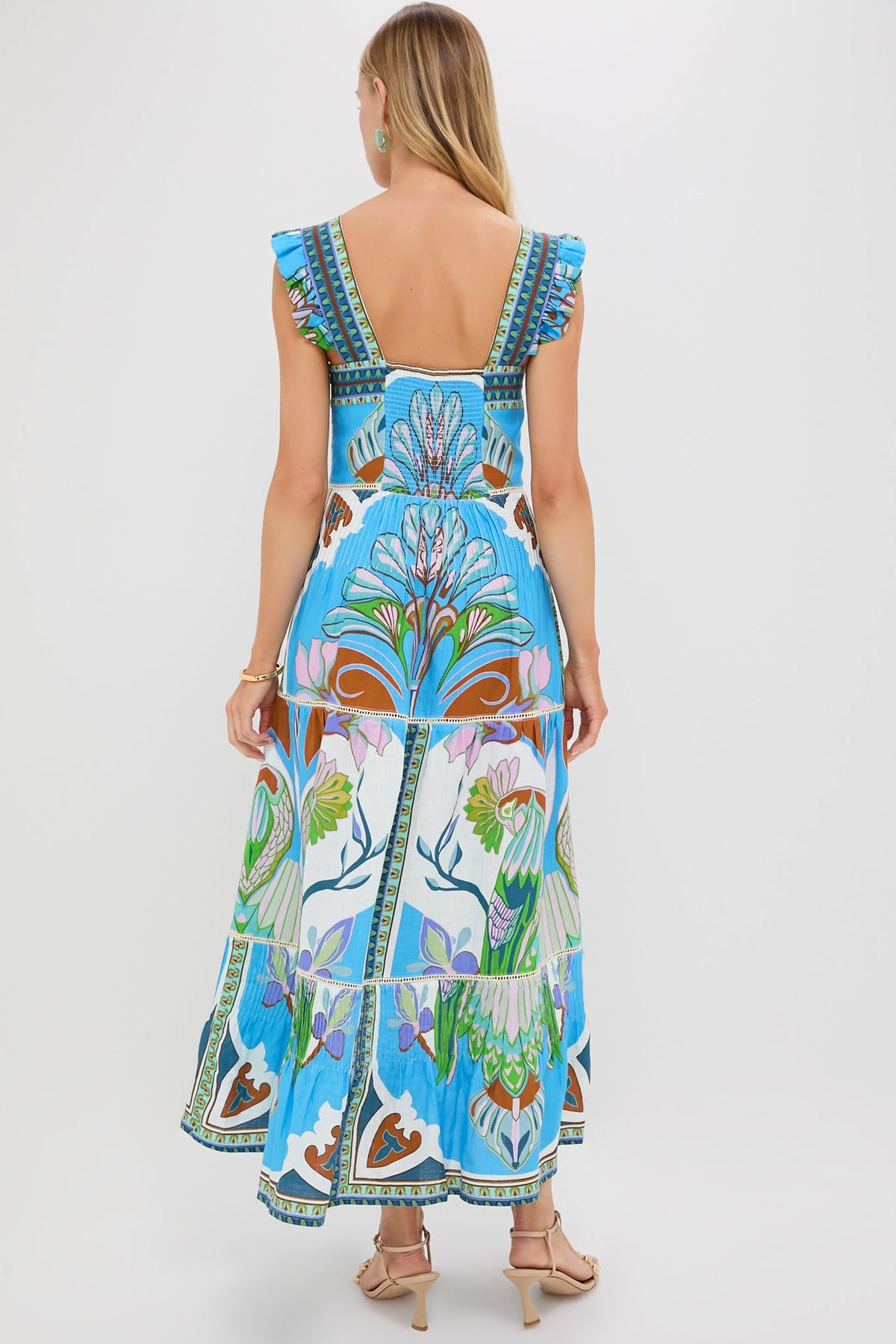 Blue Multicolor Sybill Dress