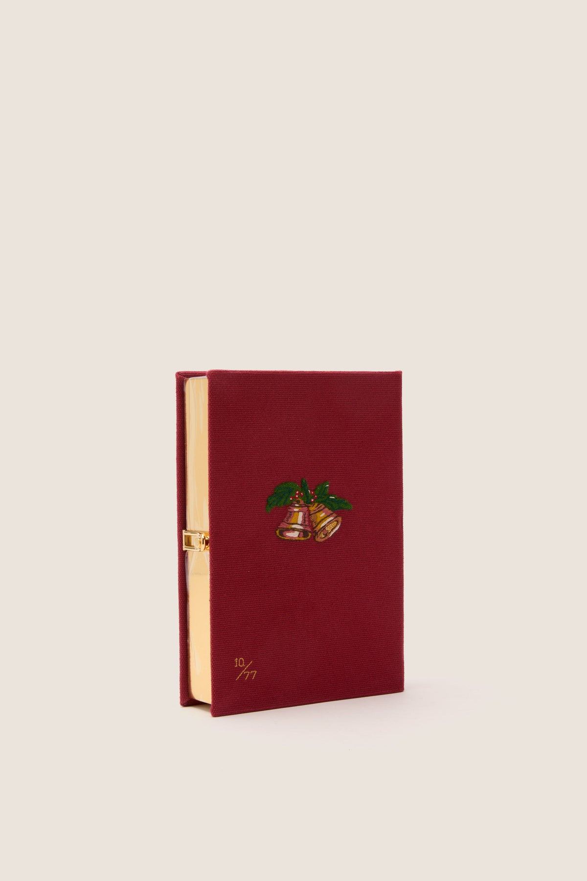 Camelia Holly Jingle and Mingle Book Clutch