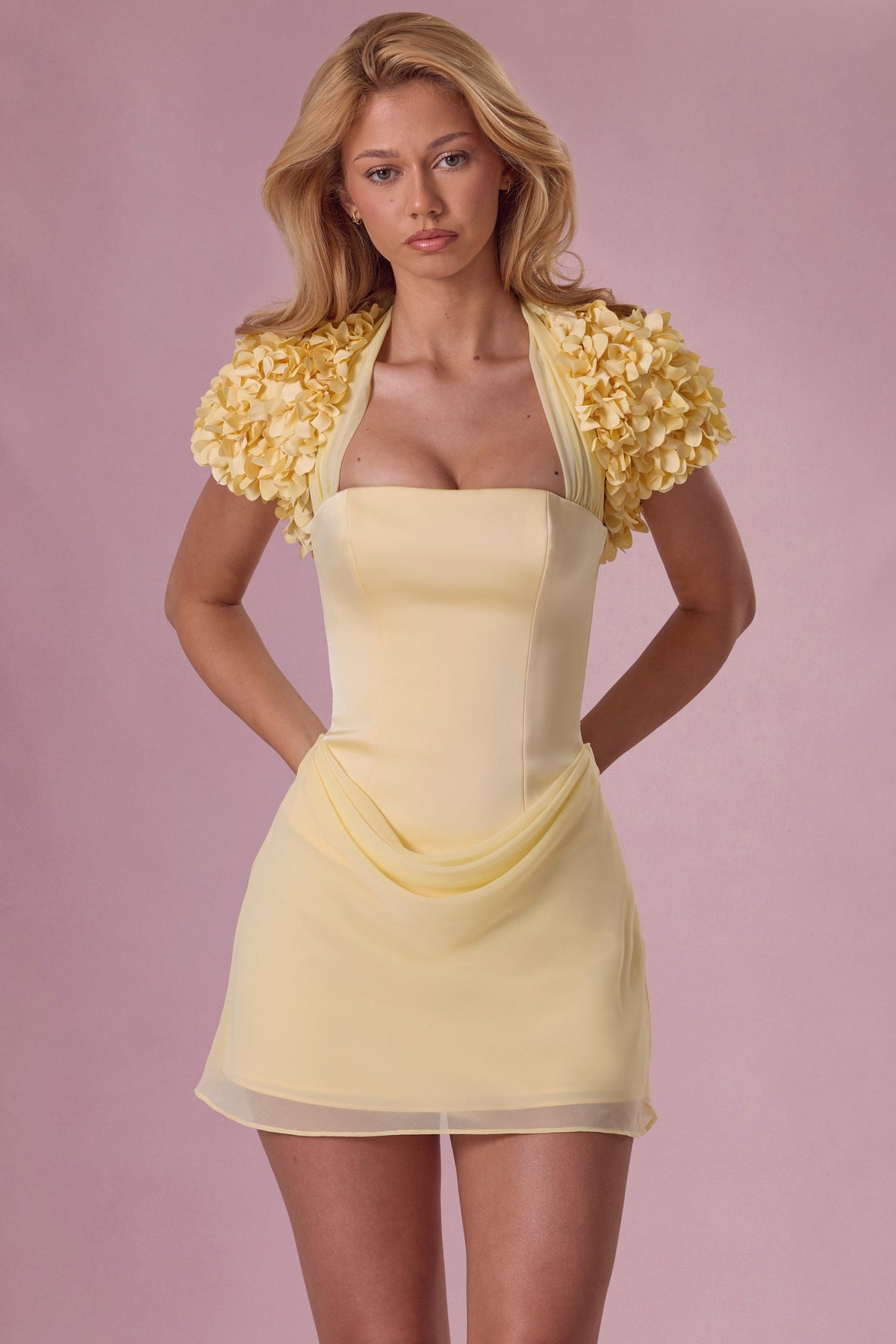 Cropped Bolero  in Butter