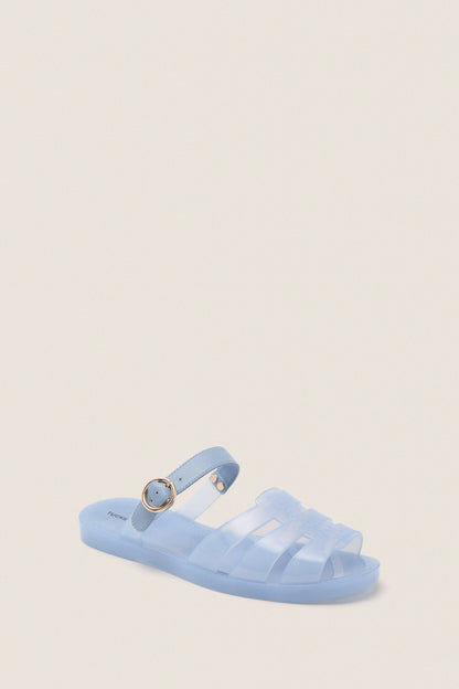Blue Riley Jelly Sandals