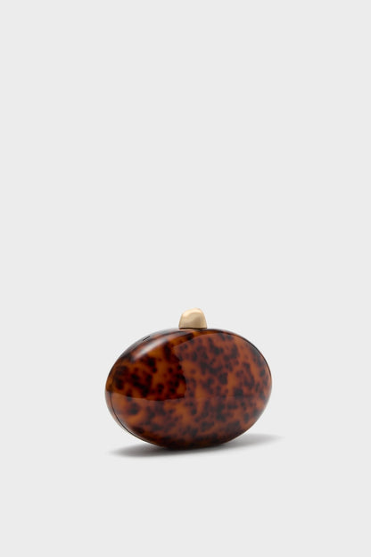 Caramel Tortoise Eviana Clutch