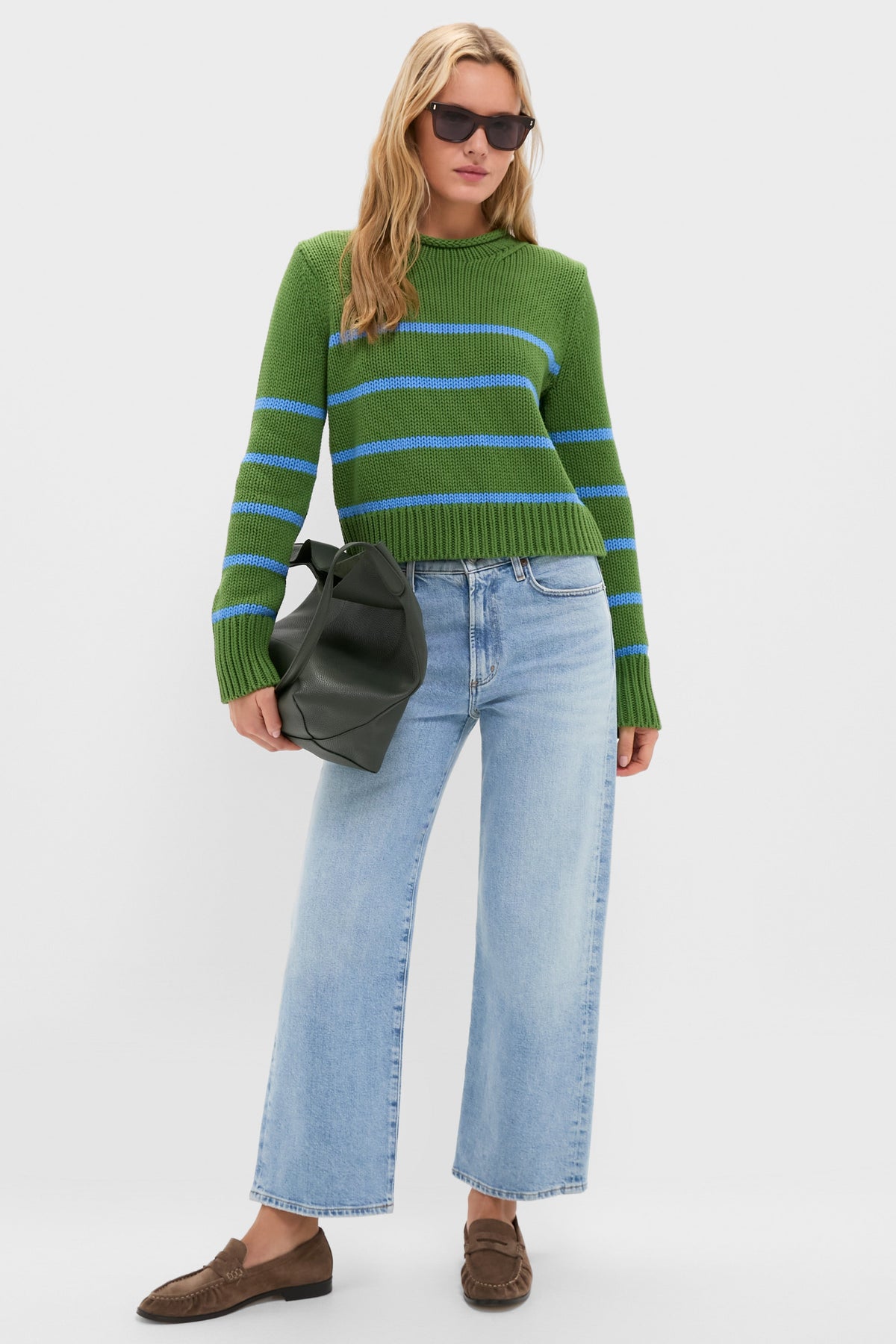 Cactus and Sky Mini Marina Sweater
