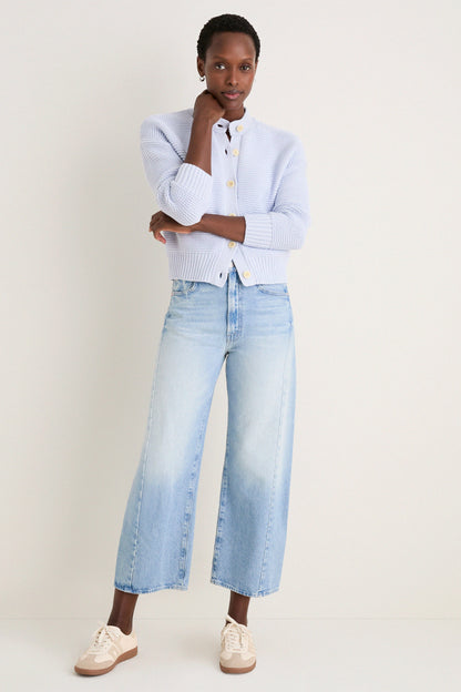 Calm Blue Nico Chunky Cardigan