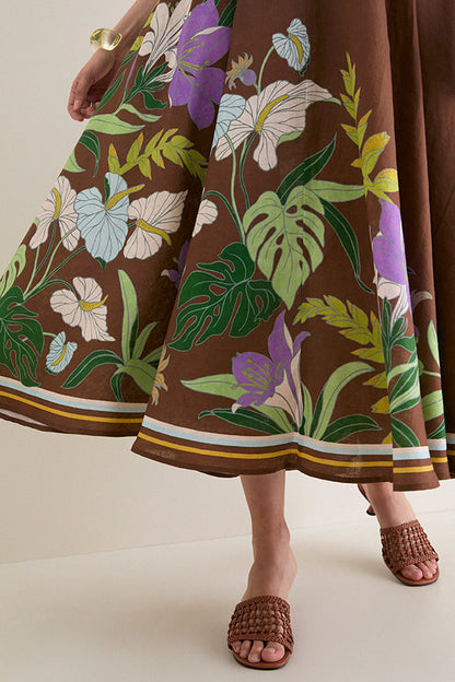 Chocolate Alfie Twist Sundress