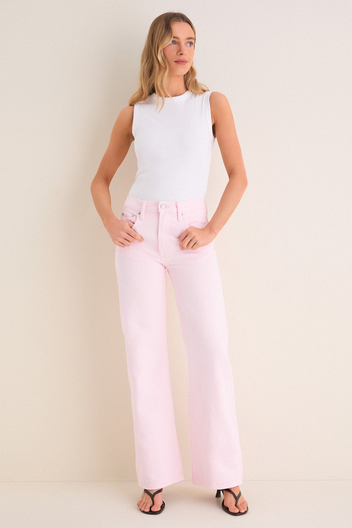 Blush Larsen Relaxed Flare