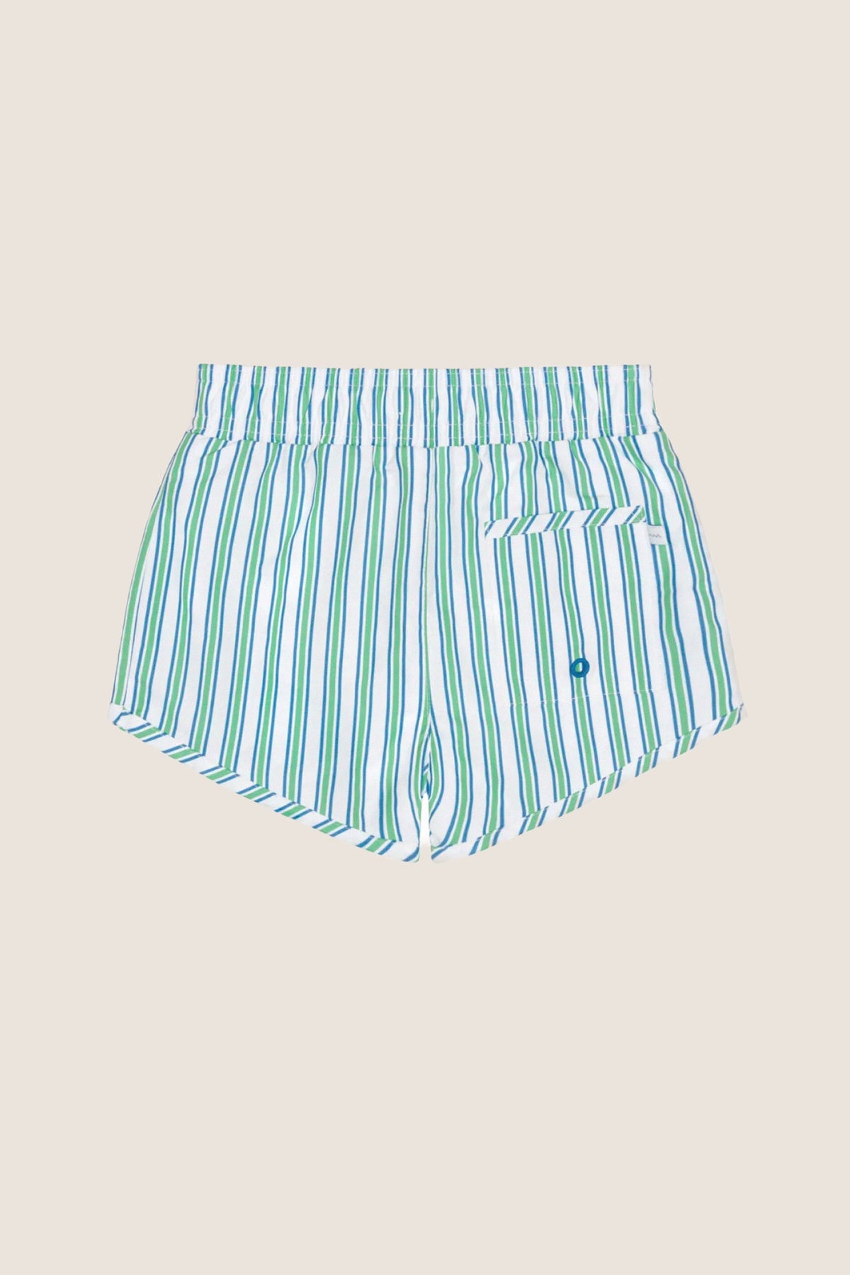 Boys Ticking Stripe Boardie