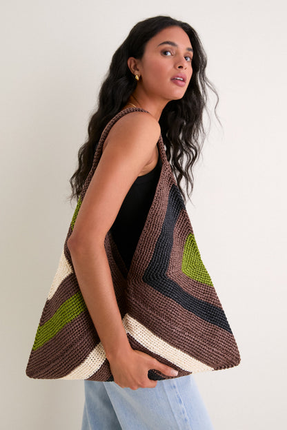 Chocolate and Meadow Sid Tote Bag