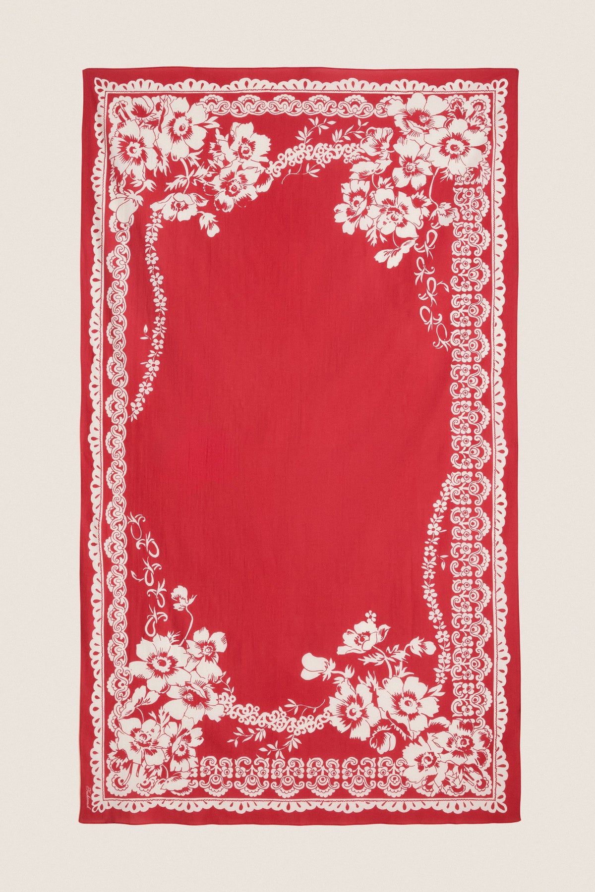 Cherry Poolside Punch Cotton Pareo