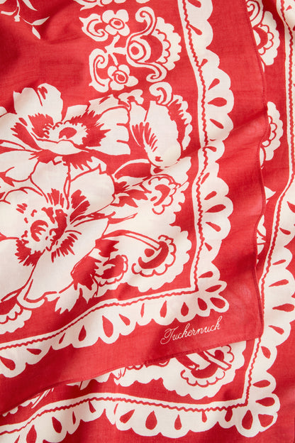 Cherry Poolside Punch Cotton Pareo