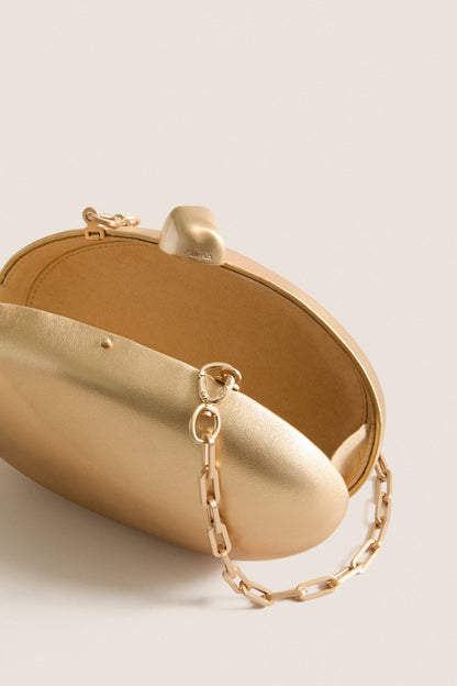 Brass Eviana Clutch