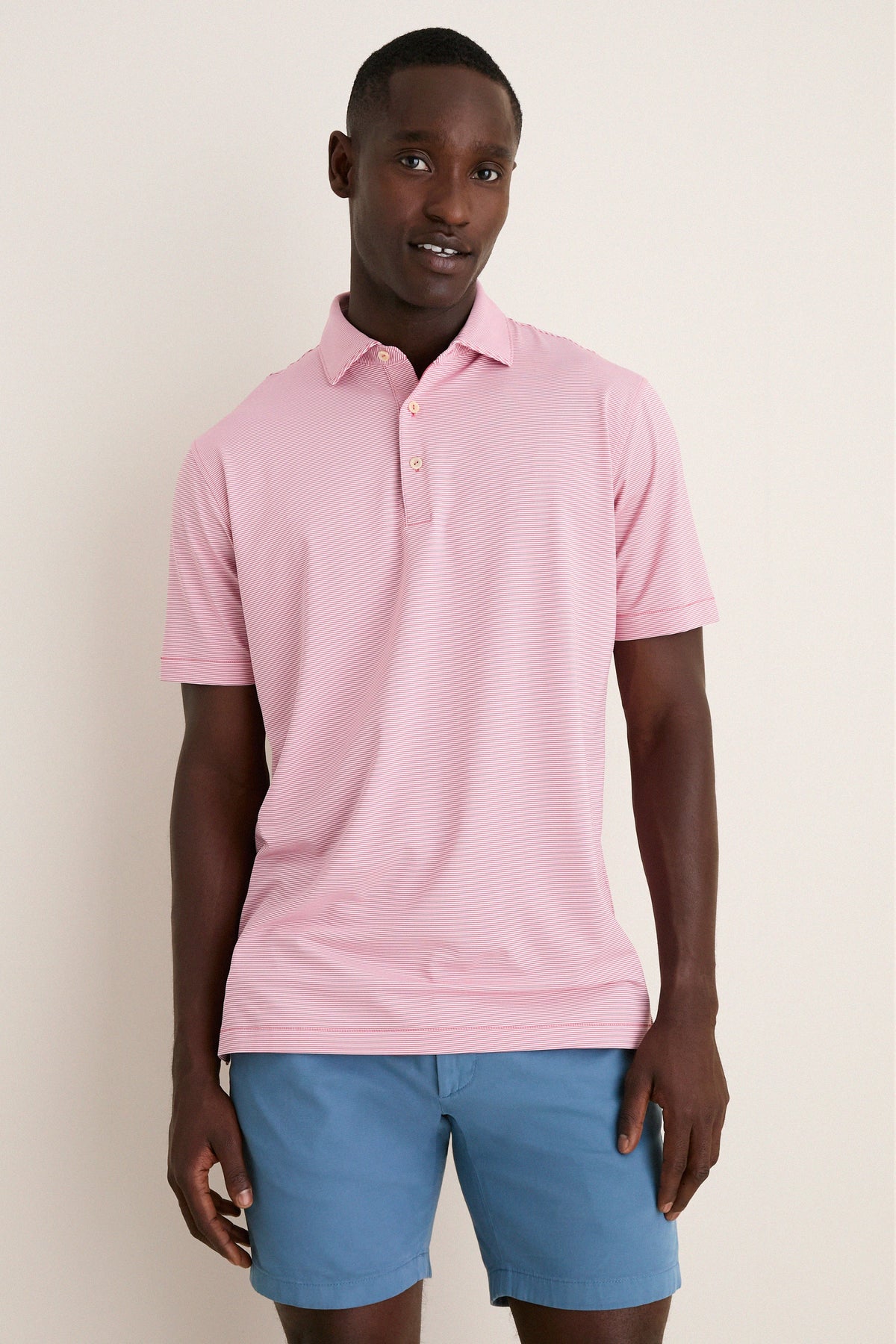 Chili Red Jubilee Performance Jersey Polo