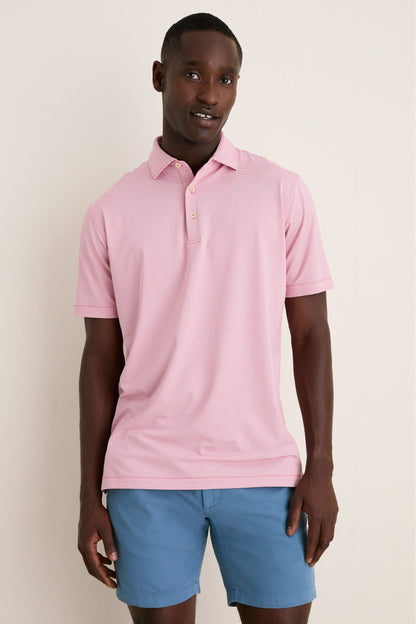 Chili Red Jubilee Performance Jersey Polo