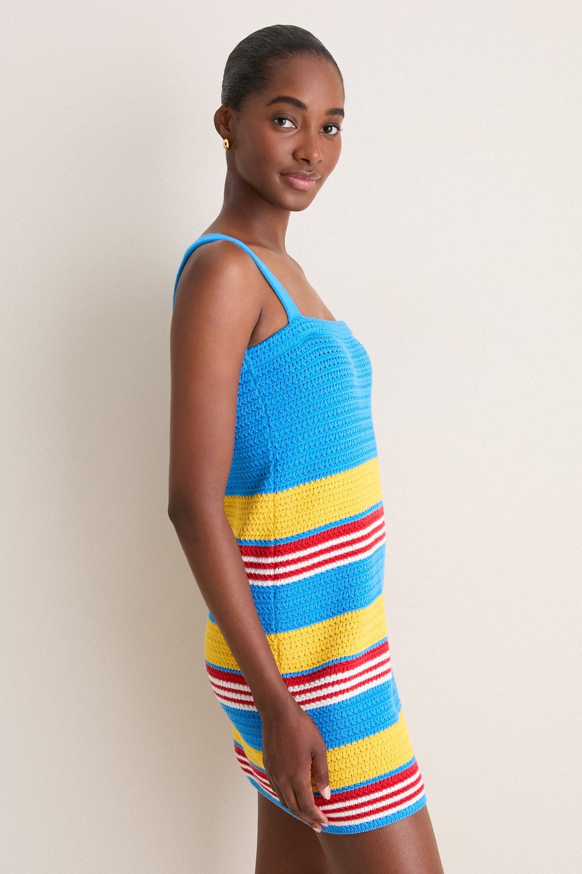 Blue Multi Stripe Tammy Dress