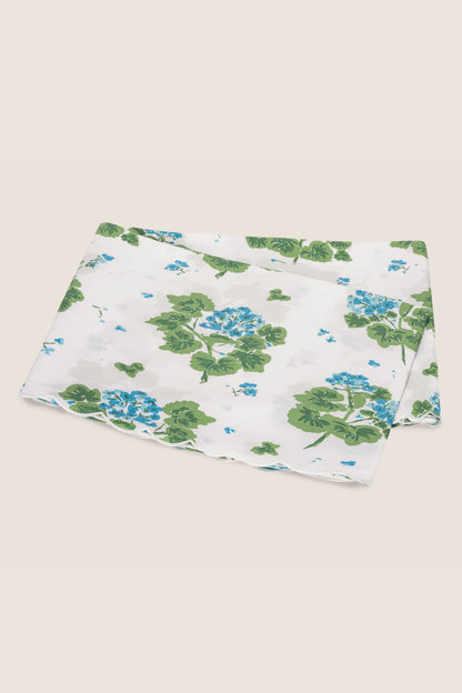 Blue Geranium Flat Sheet