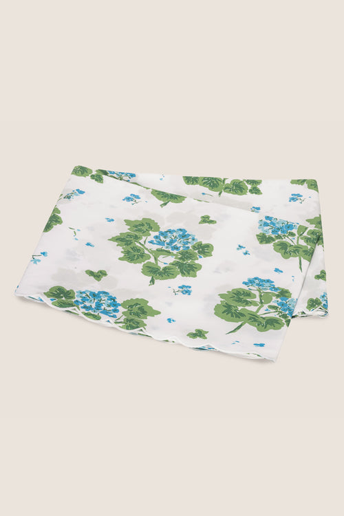 Blue Geranium Flat Sheet