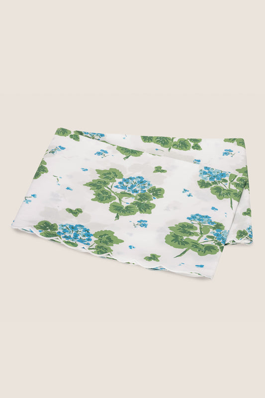 Blue Geranium Flat Sheet