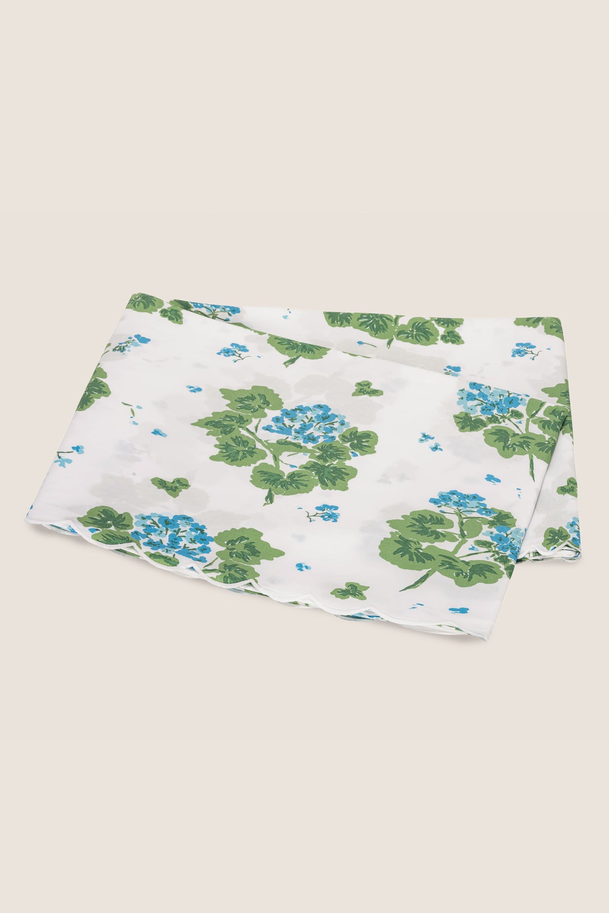 Blue Geranium Flat Sheet