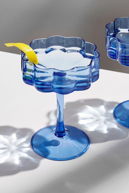 Blue Wave Coupes (Set of 2)