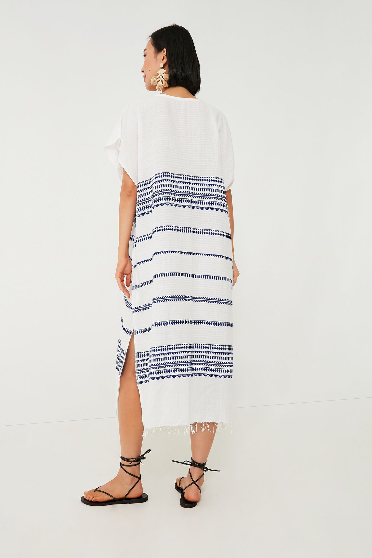 Blue Yani Classic Caftan