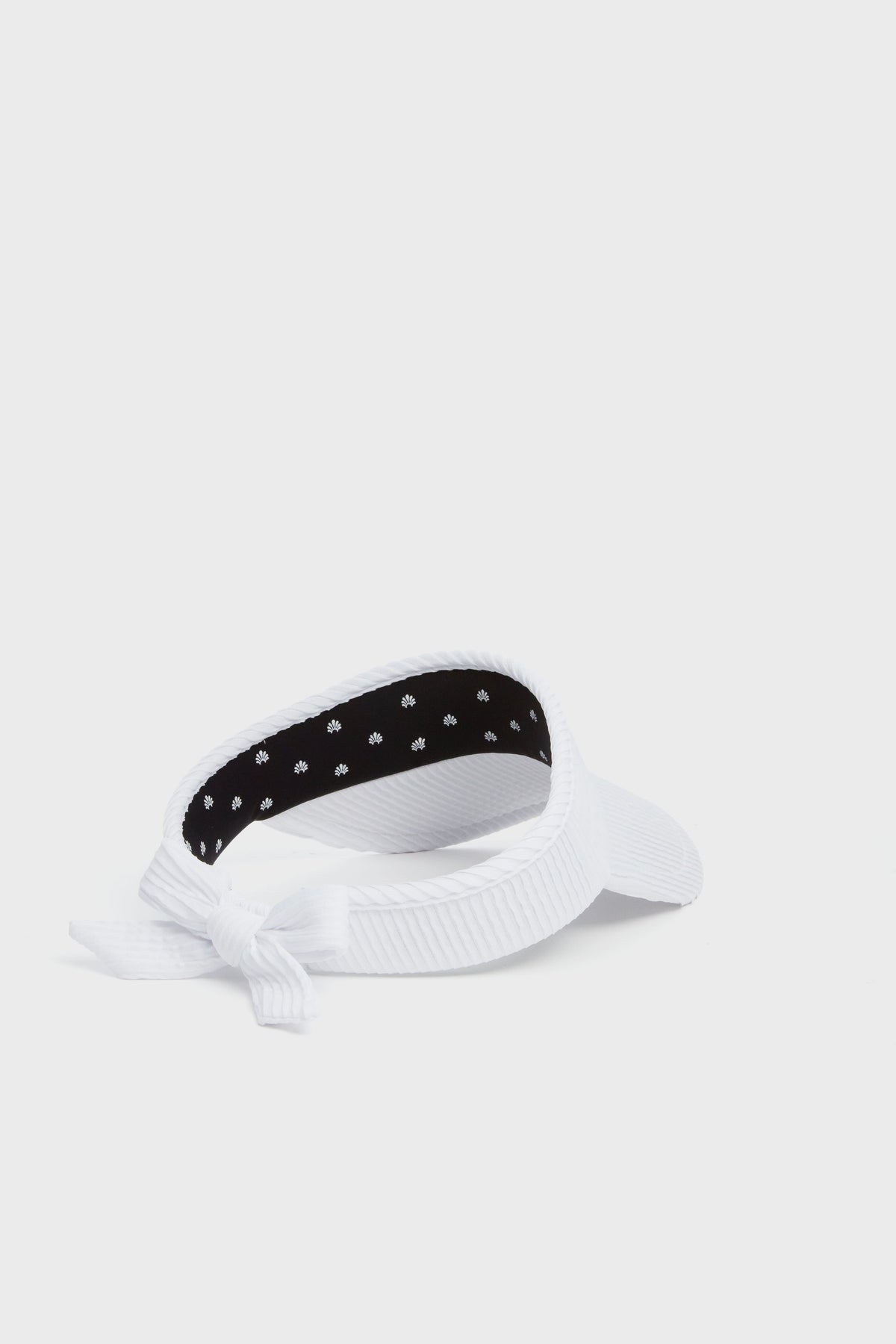 Chalk Swimmer Bow Tie Visor