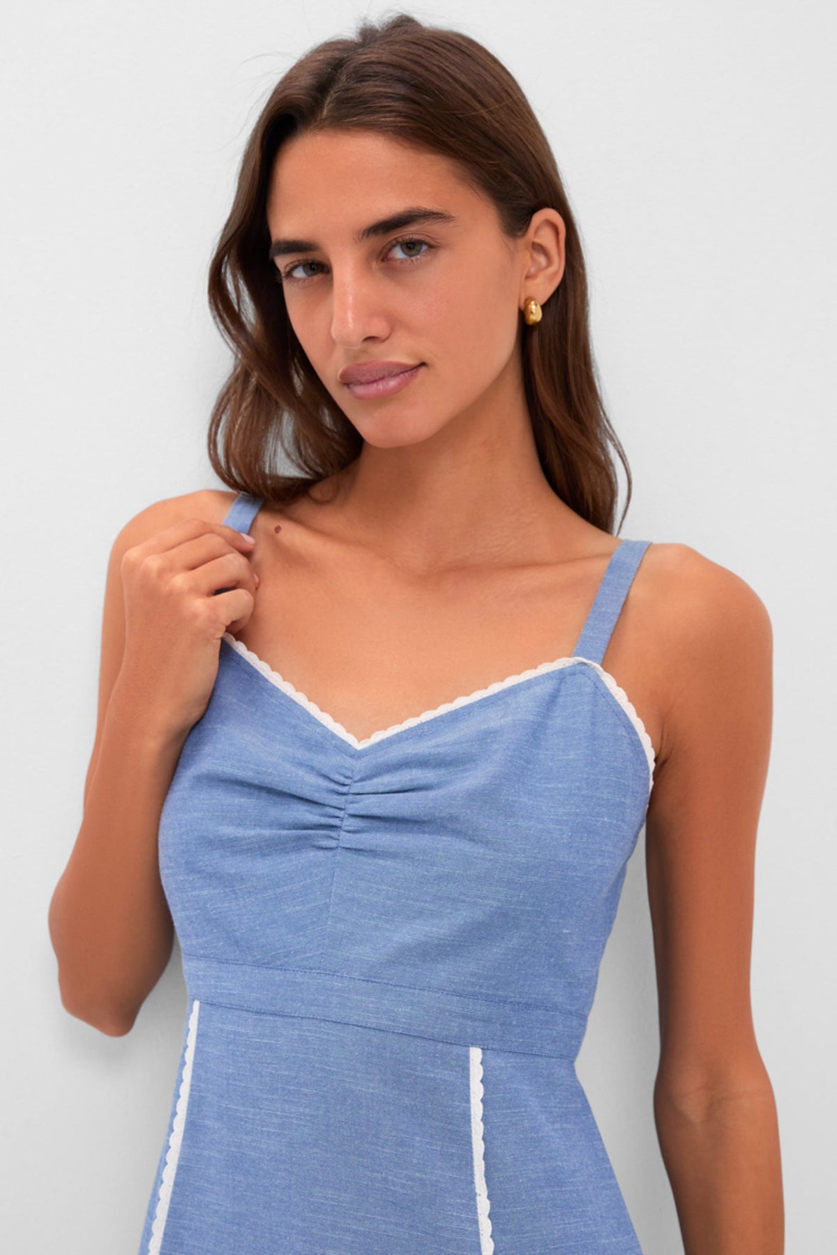 Chambray Alice Sailor Dress