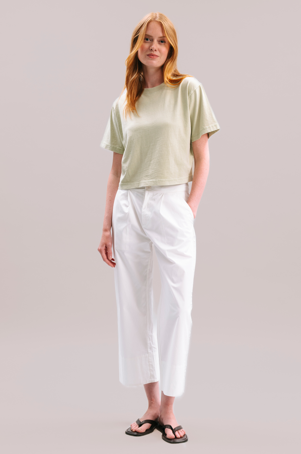 Relaxed Crop Tee
