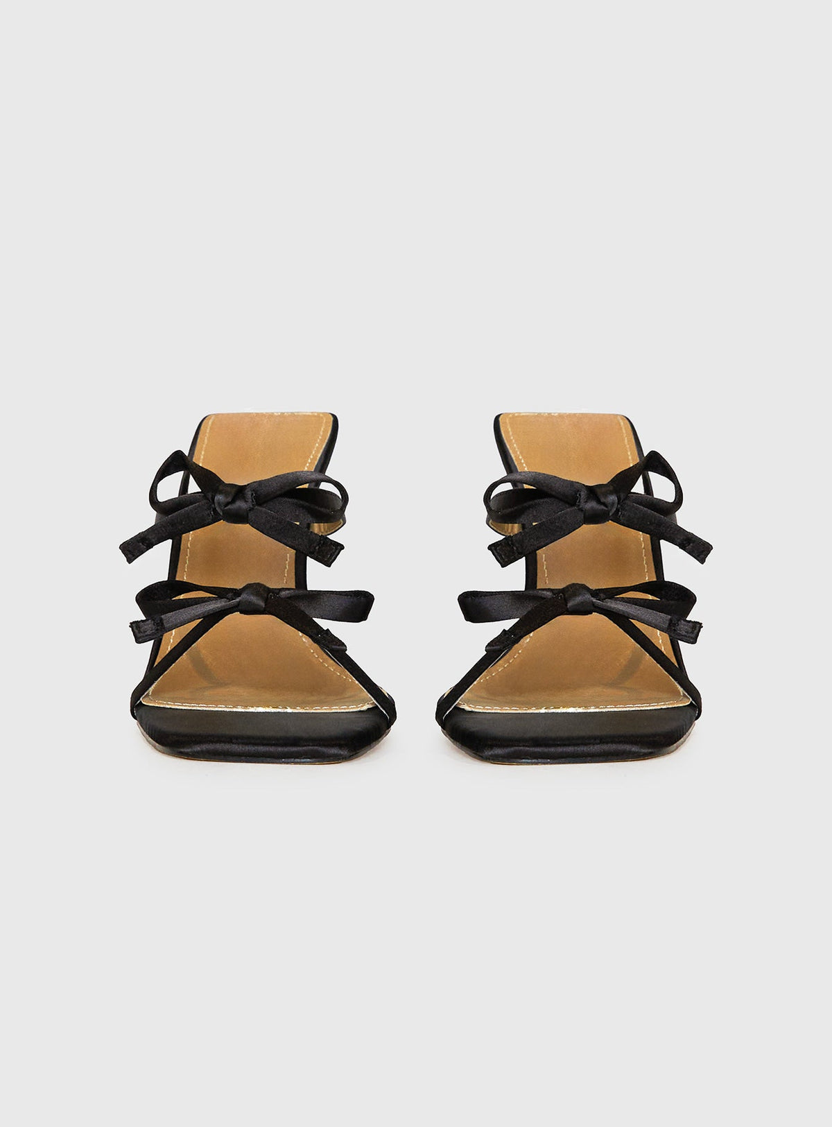 All The Frill Heels Black