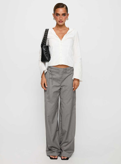 Arianwyn Long Sleeve Shirt White