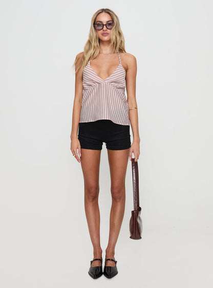 Alizee Top Pink Stripe