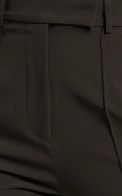 Rogers Pants - High Waisted Pants in Charcoal