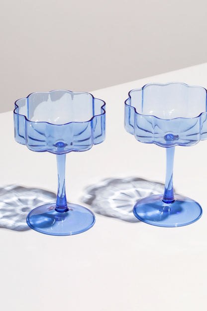 Blue Wave Coupes (Set of 2)