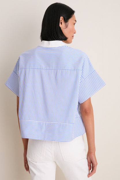 Blue Stripe Sofia Shirt