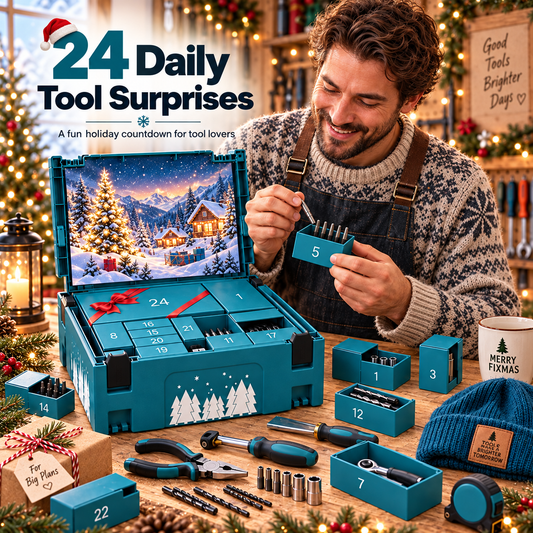 🔥 24-Day Tool Advent Calendar – 24 Tools He’ll Actually Use This Christmas!