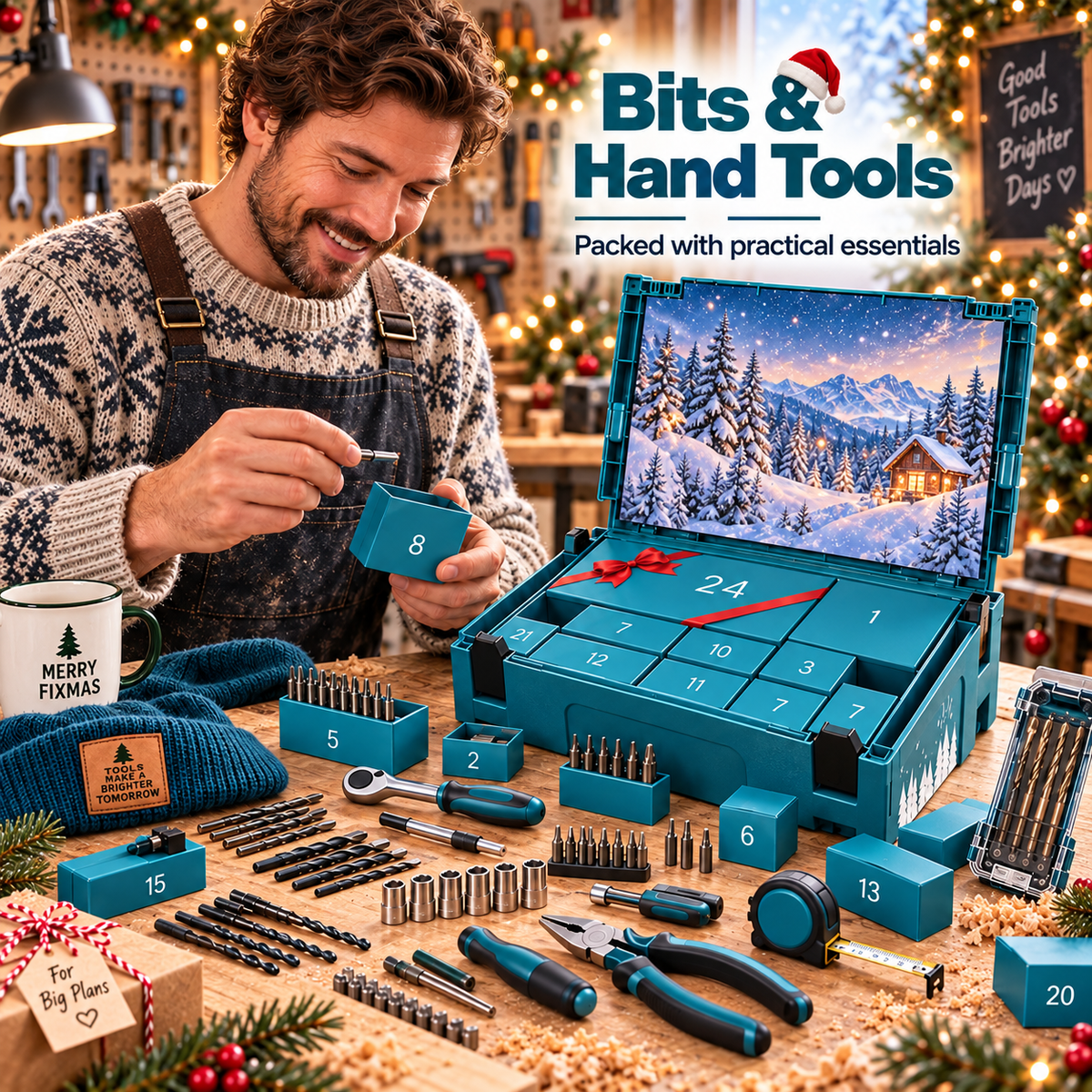 🔥 24-Day Tool Advent Calendar – 24 Tools He’ll Actually Use This Christmas!