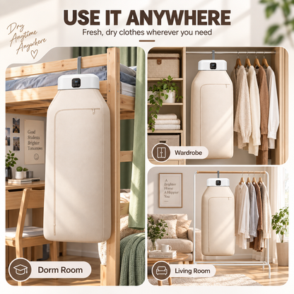 🍂 Fall Sale – Portable Garment Dryer – Compact & Efficient