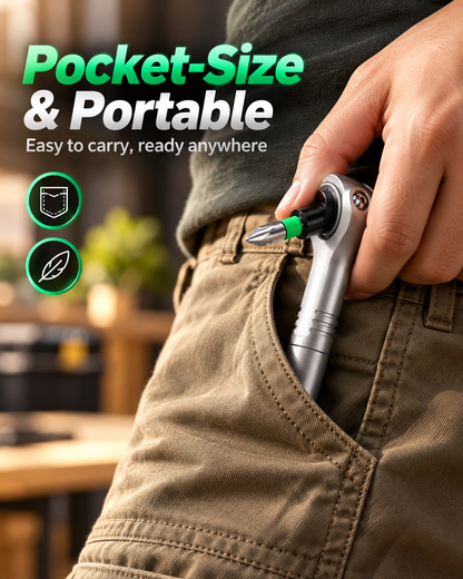 🔥 Limited-Time Deal: 24-in-1 Magnetic Ratcheting Screwdriver Set for Tight Spaces!