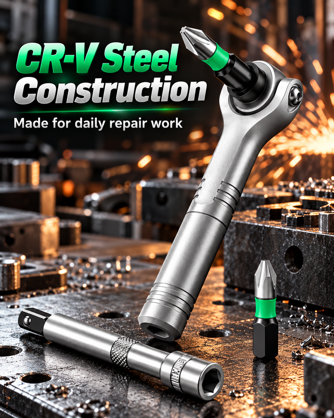 🔥 Limited-Time Deal: 24-in-1 Magnetic Ratcheting Screwdriver Set for Tight Spaces!