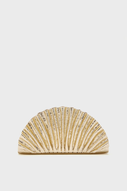 Bright Brass Mini Nala Clutch