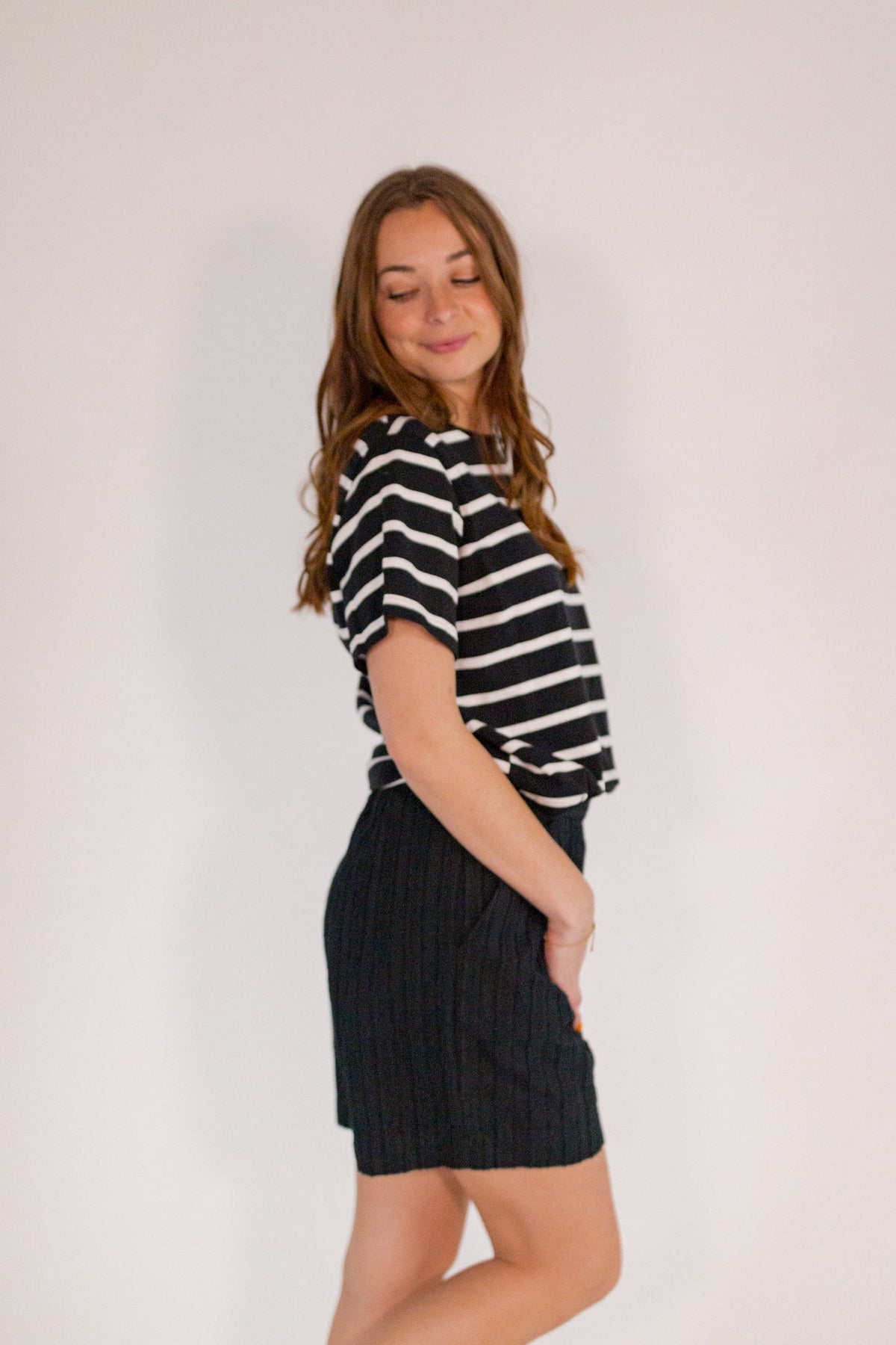 Celeste Pleated Shorts