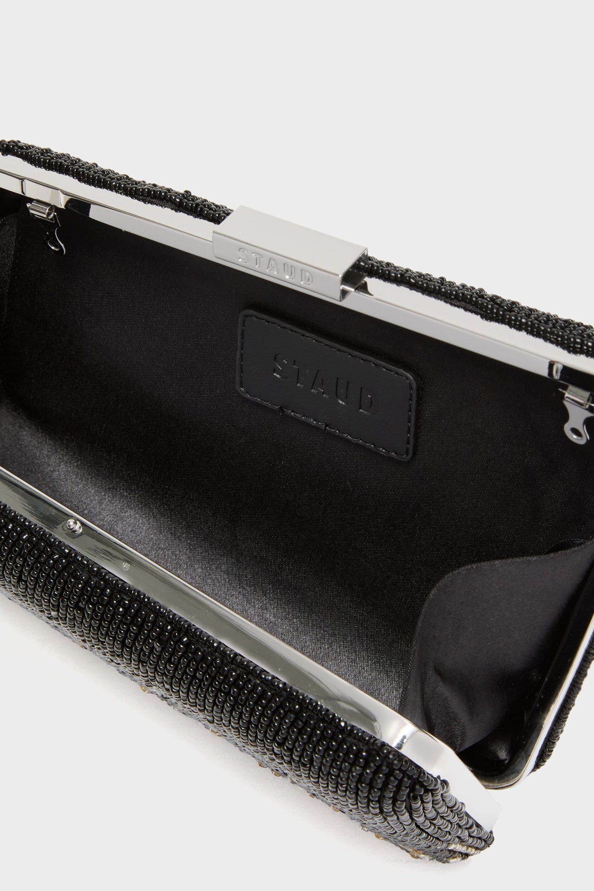 Carmella NYC Skyline Beaded Clutch