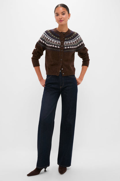 Chestnut Amina Fairisle Sweater