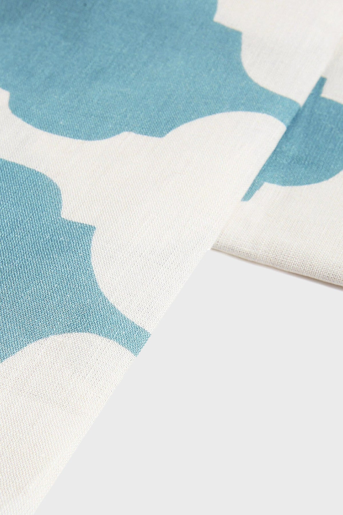 Blue Plaza Large Tablecloth (180x350)