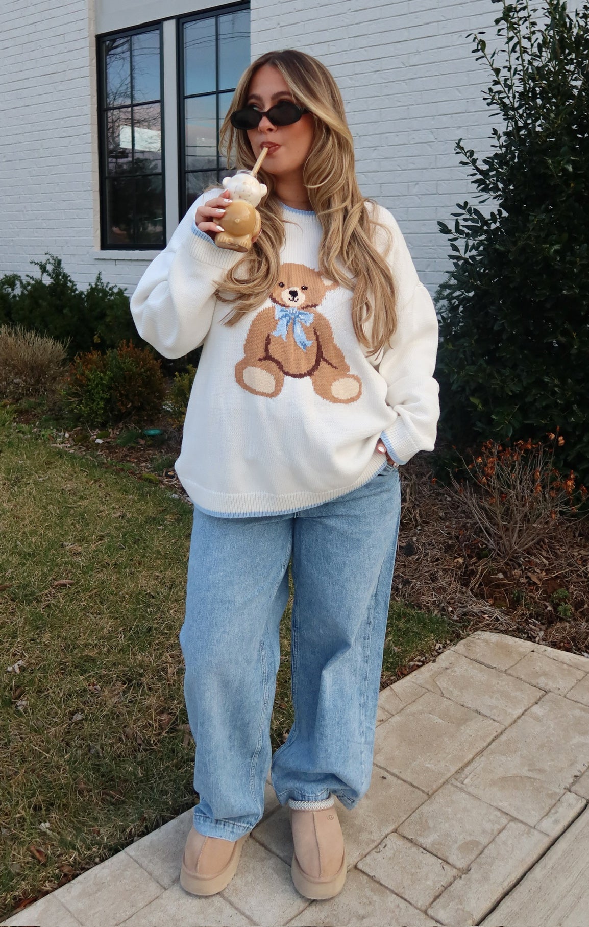 Bistro Sweater ~ Teddy Bear Knit