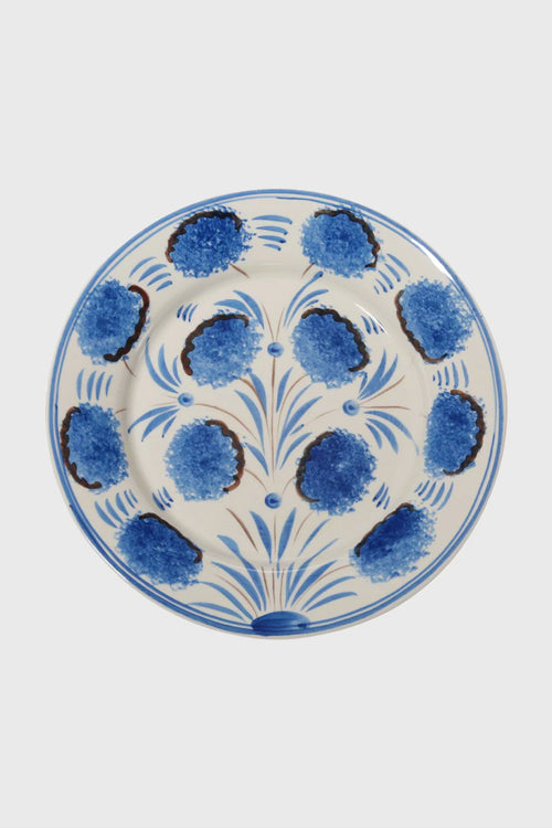 Blue Flower Dinner Plate