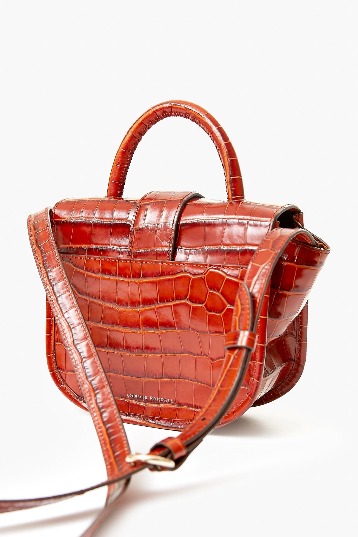 Chestnut Giselle Belt Detail Top Handle Crossbody