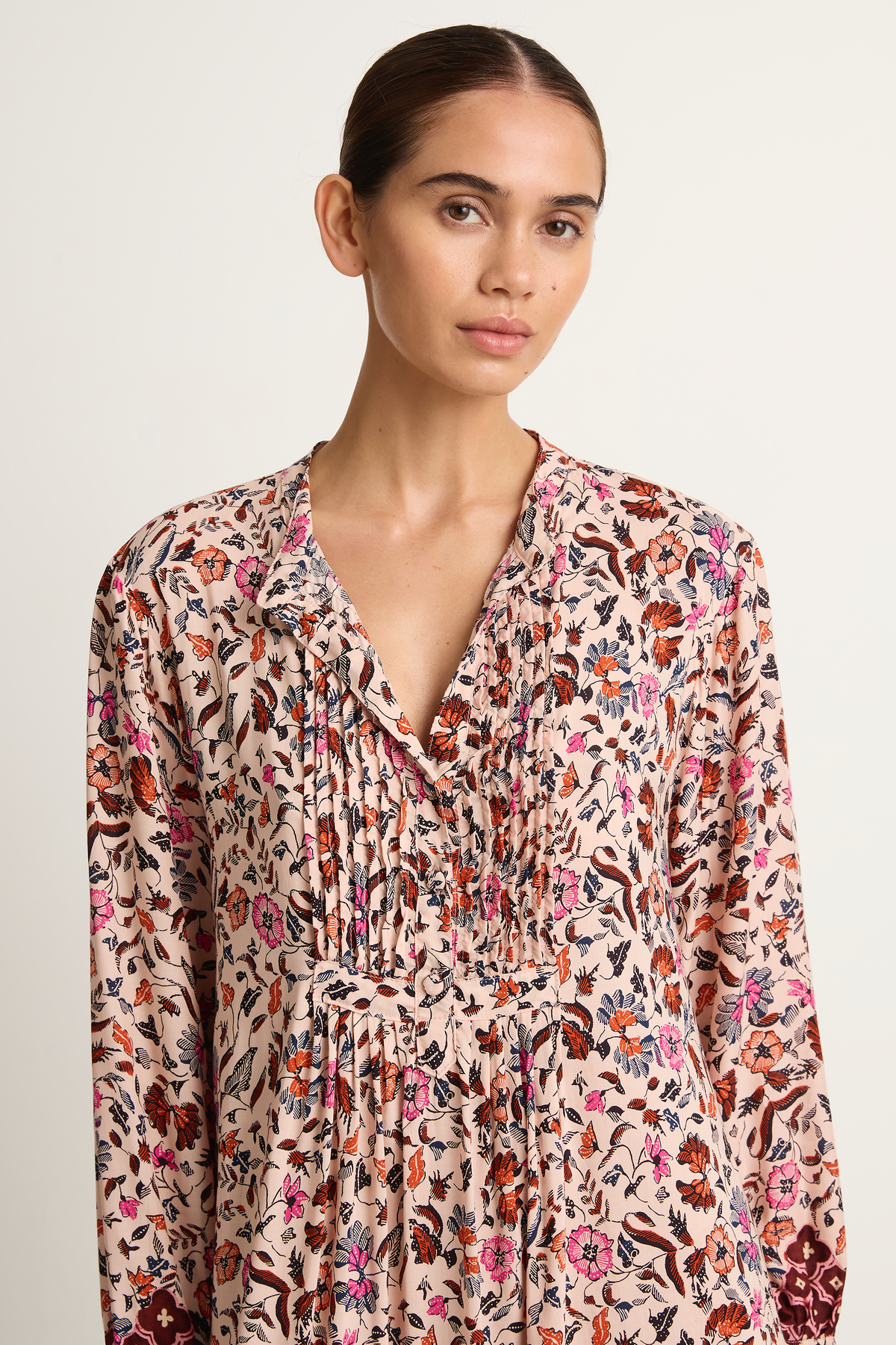 Natalie Martin Sammie Short Dress - Wildflower Spice